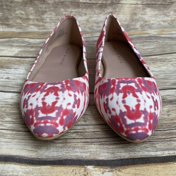 Kelly & Katie Tie Dye Ballet Flat 7M - Picture 4 of 10